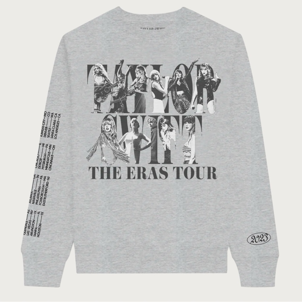 Gray The Eras Tour Sweater